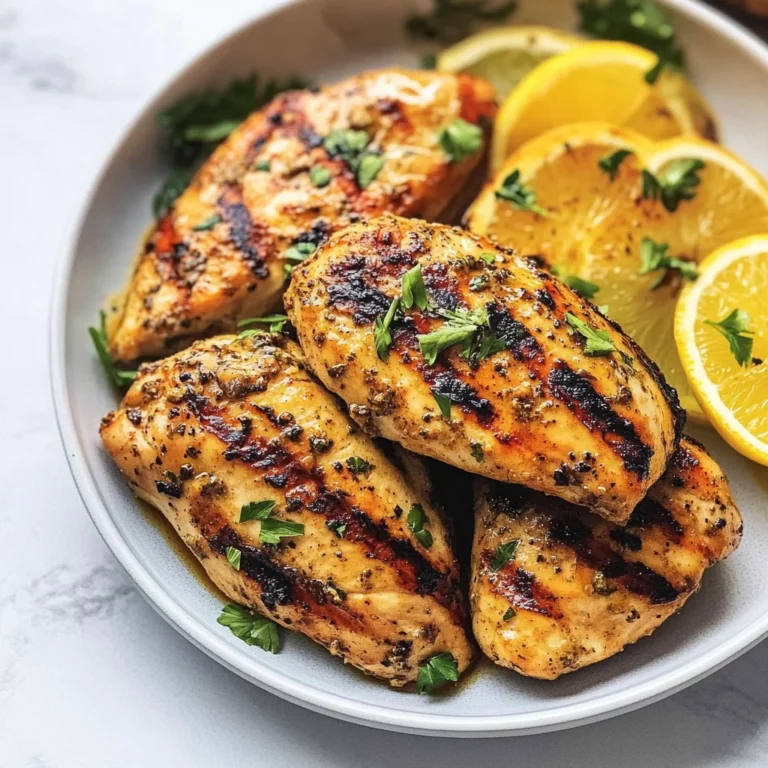 Citrus Dijon Grilled Chicken: Juicy Summer Sensation