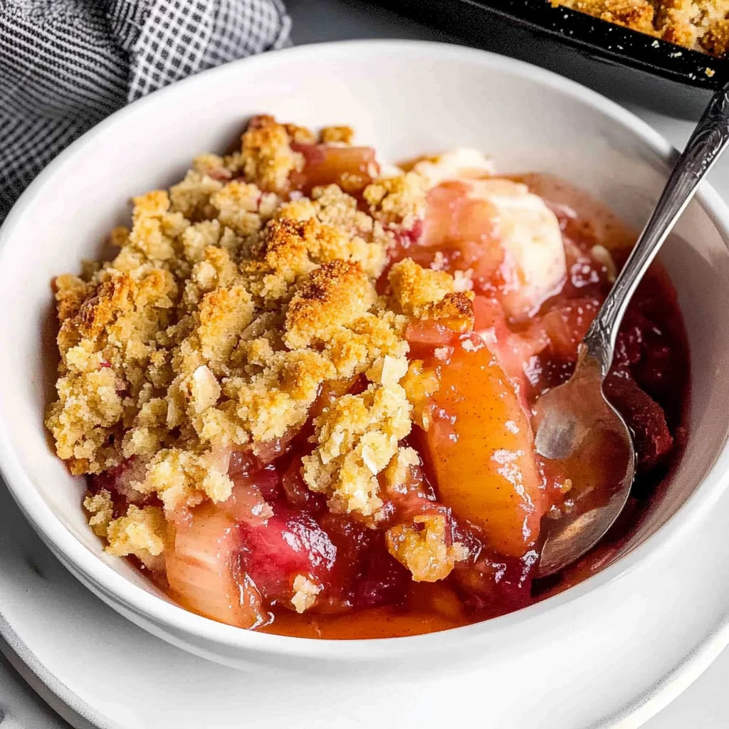 Easy Rhubarb Crisp: Irresistibly Delicious Delight