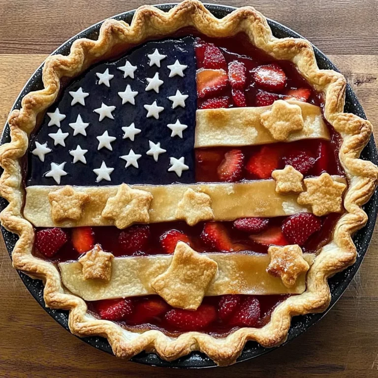 Flag Pie: A Festive Summer Sensation
