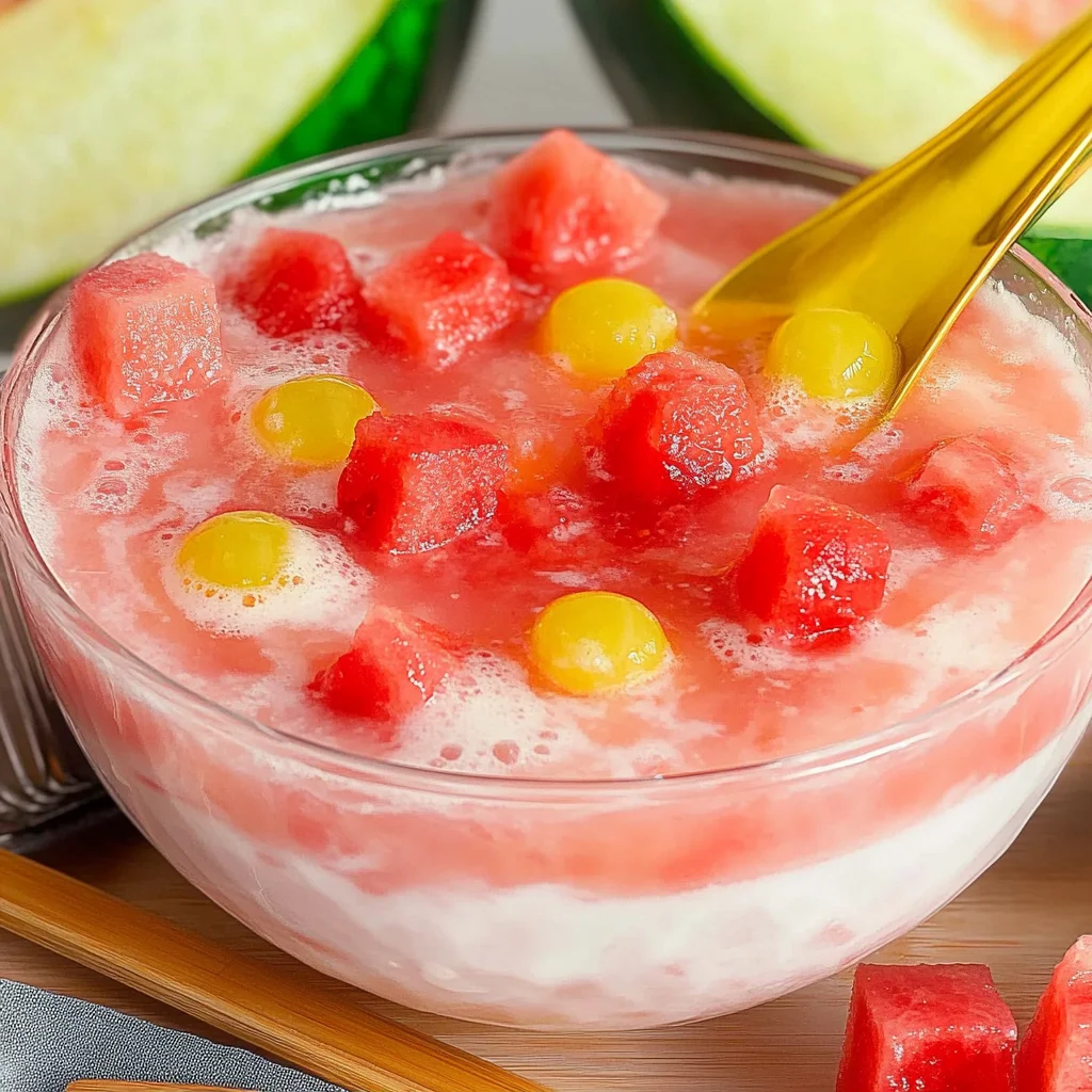 Hwachae Korean Watermelon Punch: Refreshingly Sweet Delight