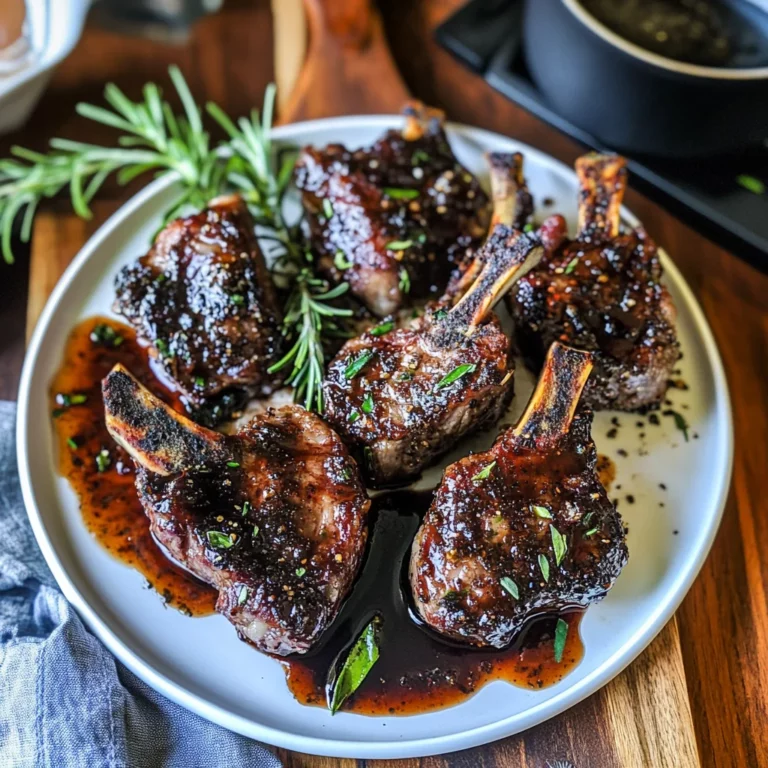 Marinade For Lamb Chops: Mouthwatering Flavor Boost