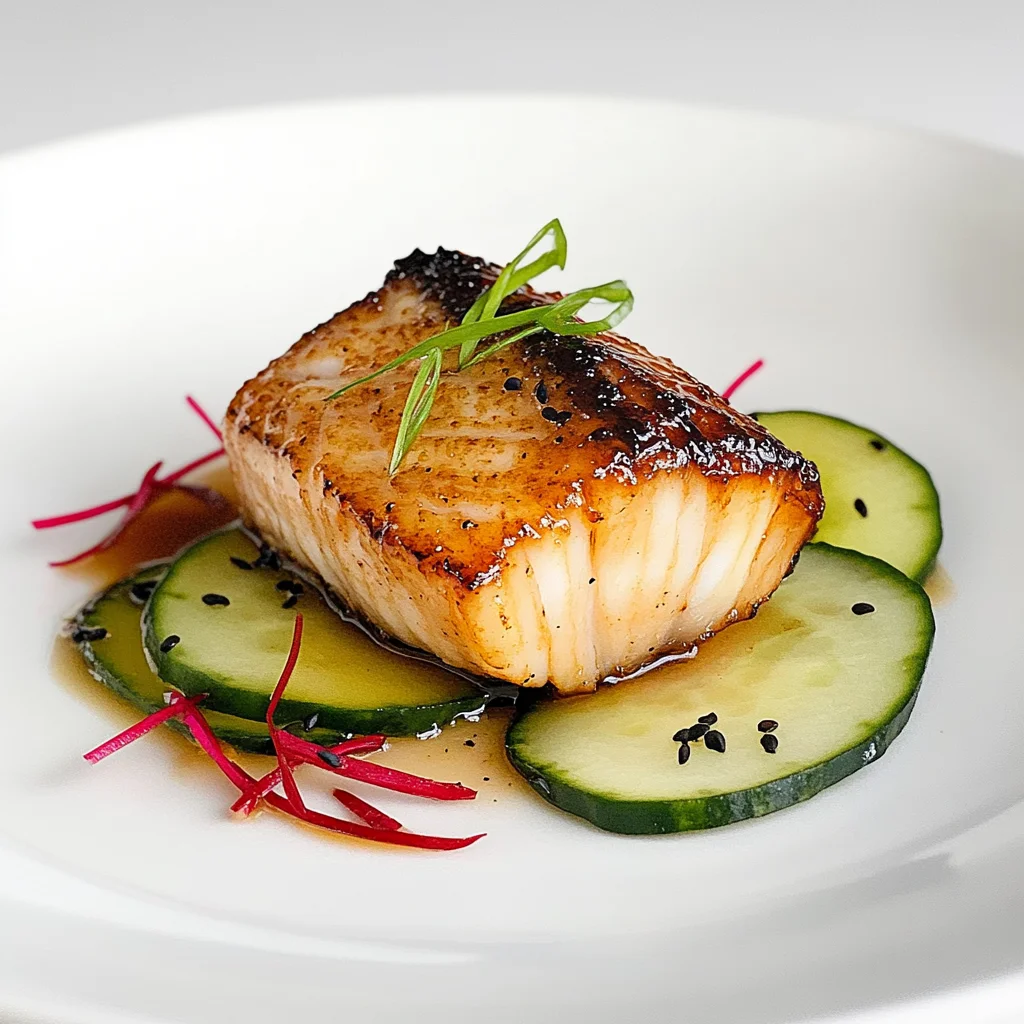 Miso-Marinated Black Cod: Buttery Umami Delight