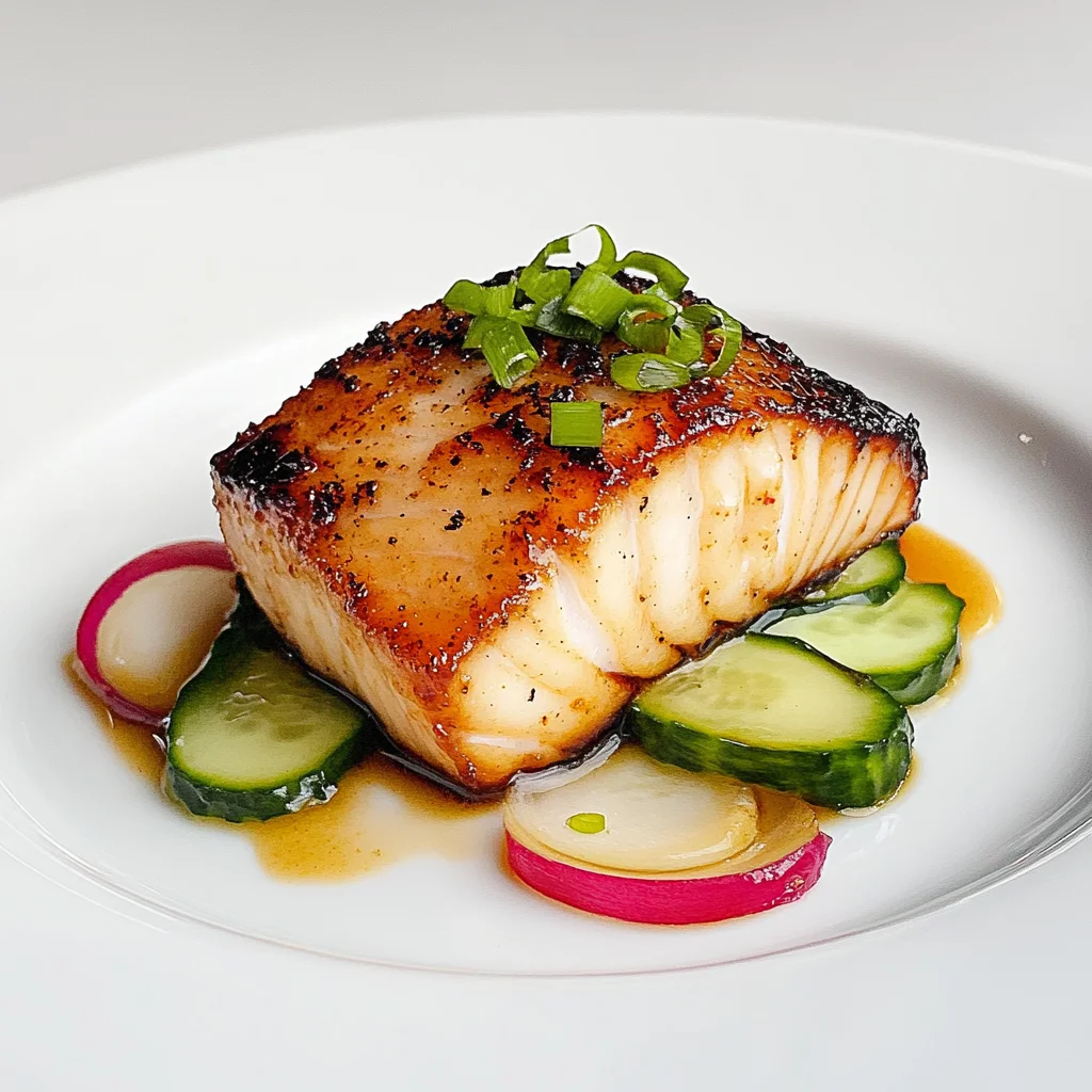 Miso-Marinated Black Cod: Silky and Savory Delight
