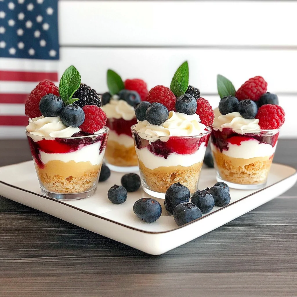 Mixed Berry Mini Trifles: Delightfully Fresh Treats