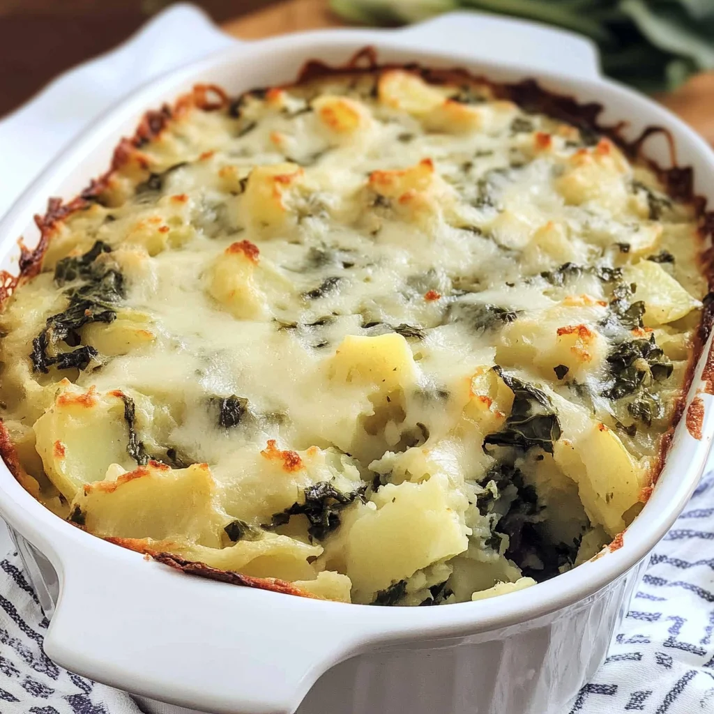 Swiss Chard and Potato Casserole: Creamy Comfort Delight