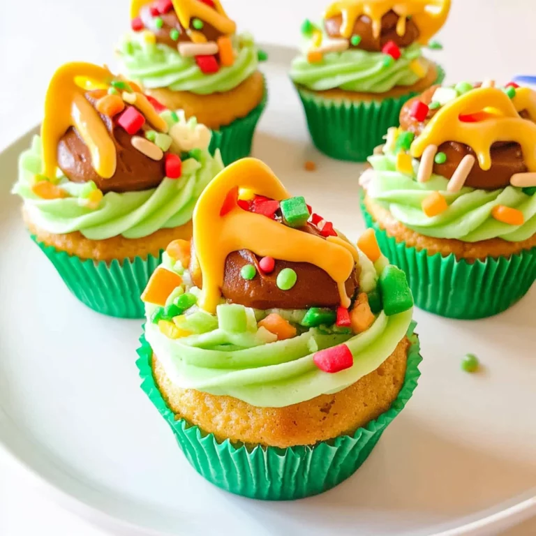 Taco Cupcakes for Cinco De Mayo: Flavorful Fiesta Treats