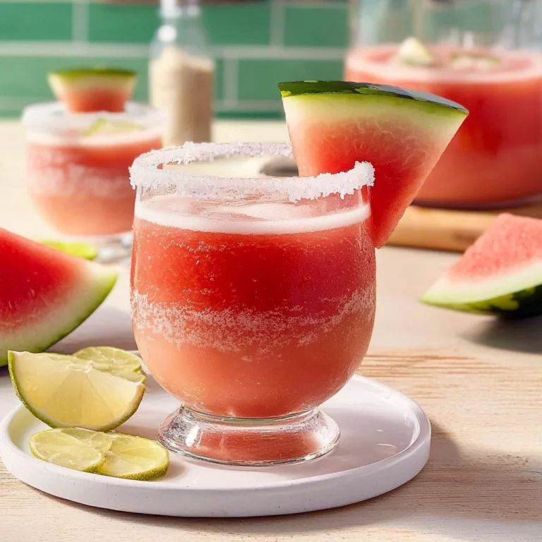Watermelon Margarita: Refreshing Summer Sipper