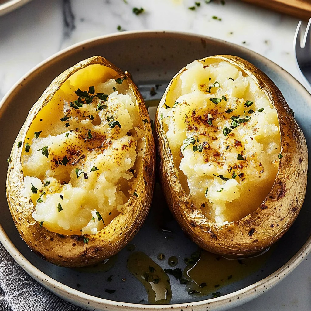 air fryer baked potatoes: Crispy and Fluffy Delight