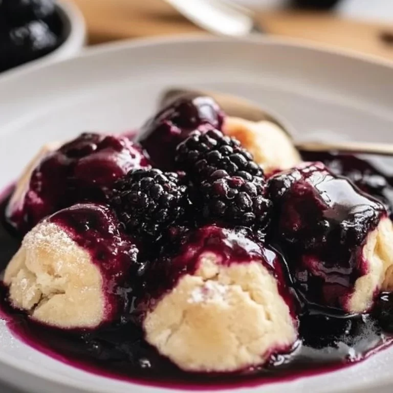 blackberry dumplings: Juicy Comfort in Every Bite
