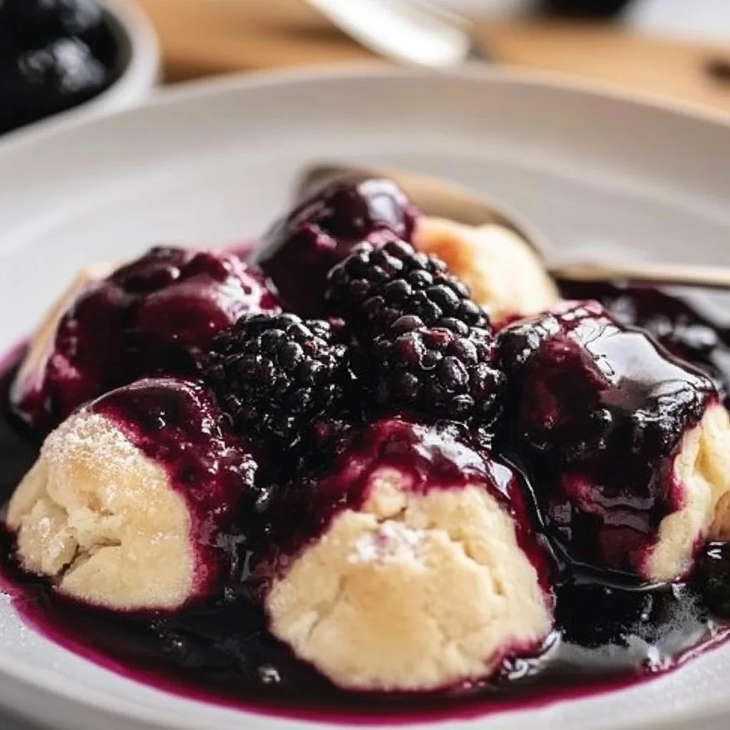 blackberry dumplings: Juicy Comfort in Every Bite