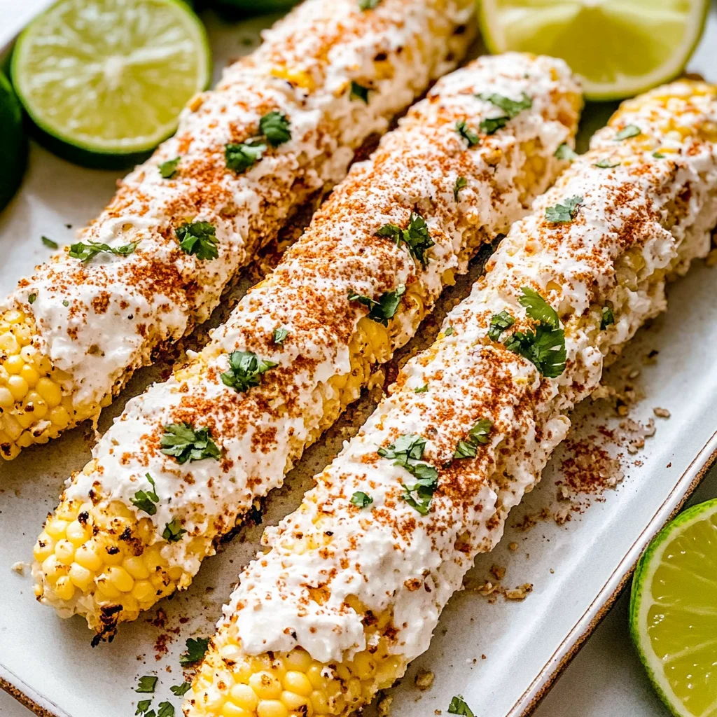 elote recipe: Creamy and Spicy Street Corn Delight