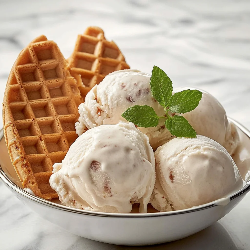 ice cream maker recipes: Creamy Summer Indulgence