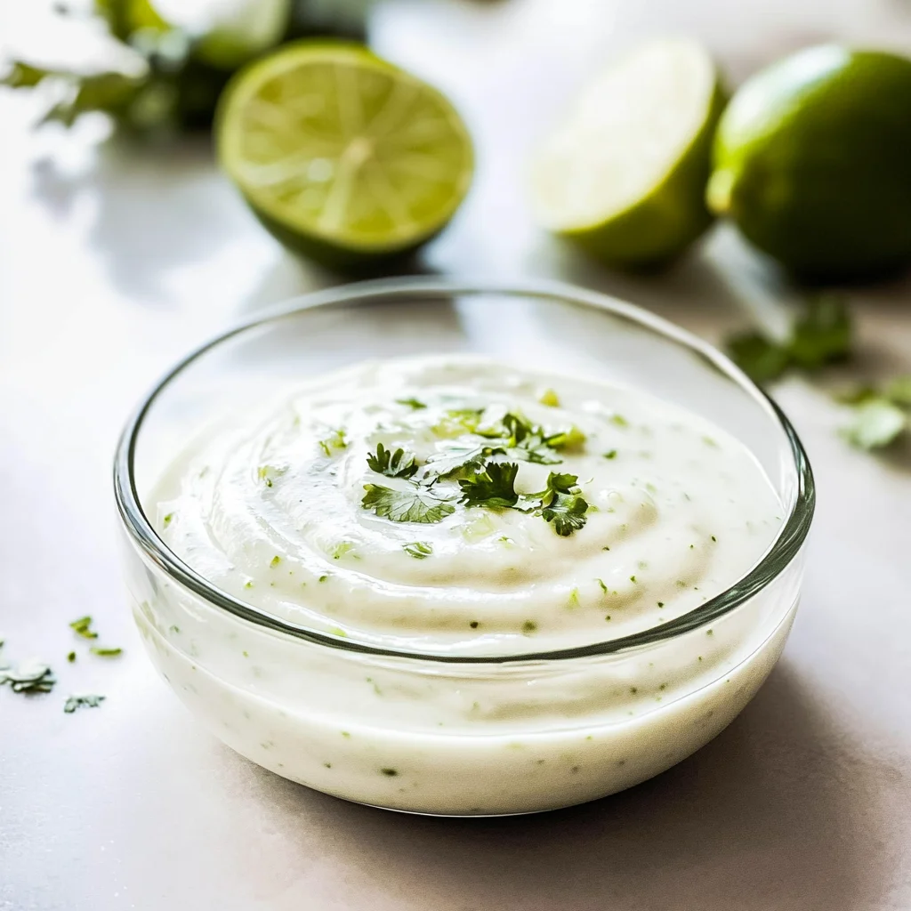 lime crema recipe: Zesty and Creamy Summer Delight