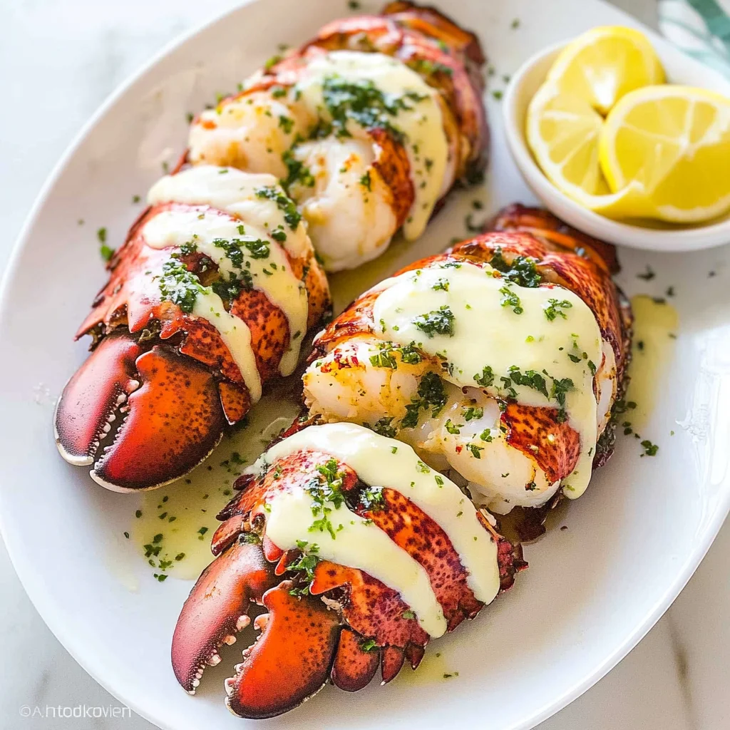lobster tails: Juicy Grilled Delight with Garlic Butter