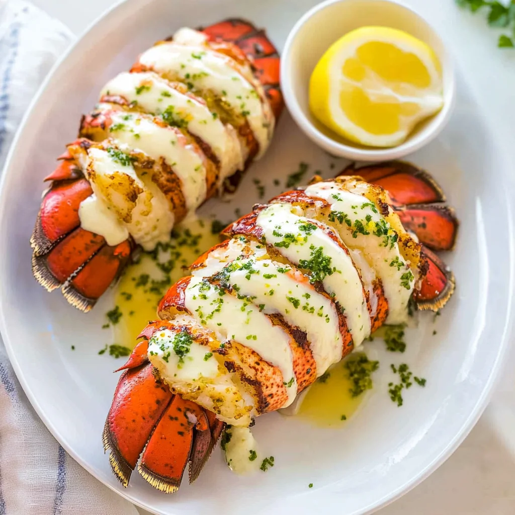 lobster tails: Smoky and Succulent Grilled Delight