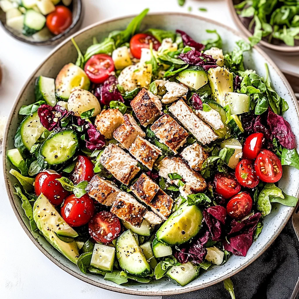 Mediterranean Salad: Refreshing Summer Delight